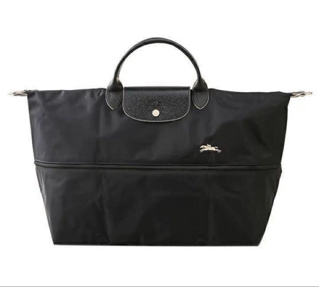 LONGCHAMP ル・プリアージュ クラブ トラベルバッグ ブラック
