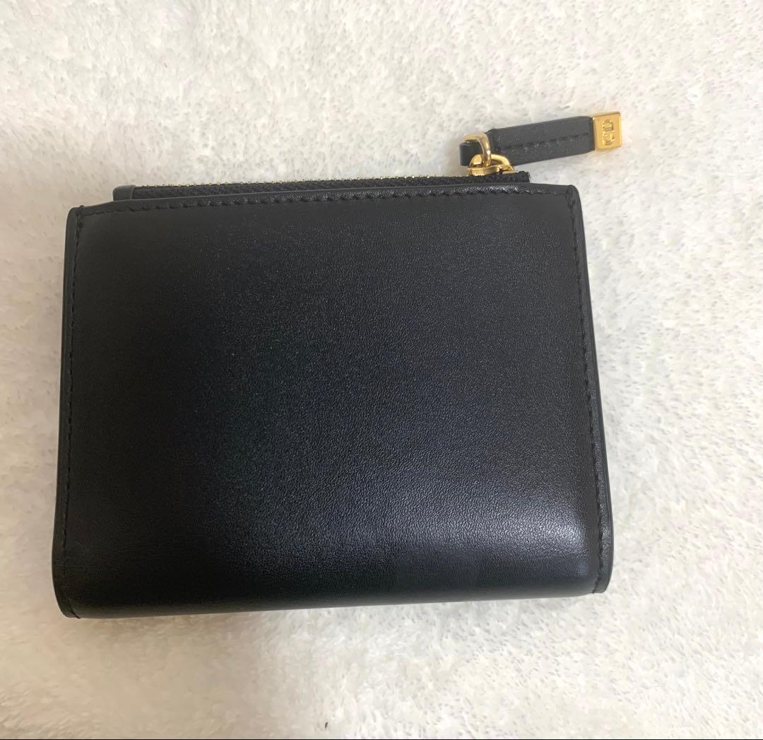 Christian Dior ブラック 二つ折り財布