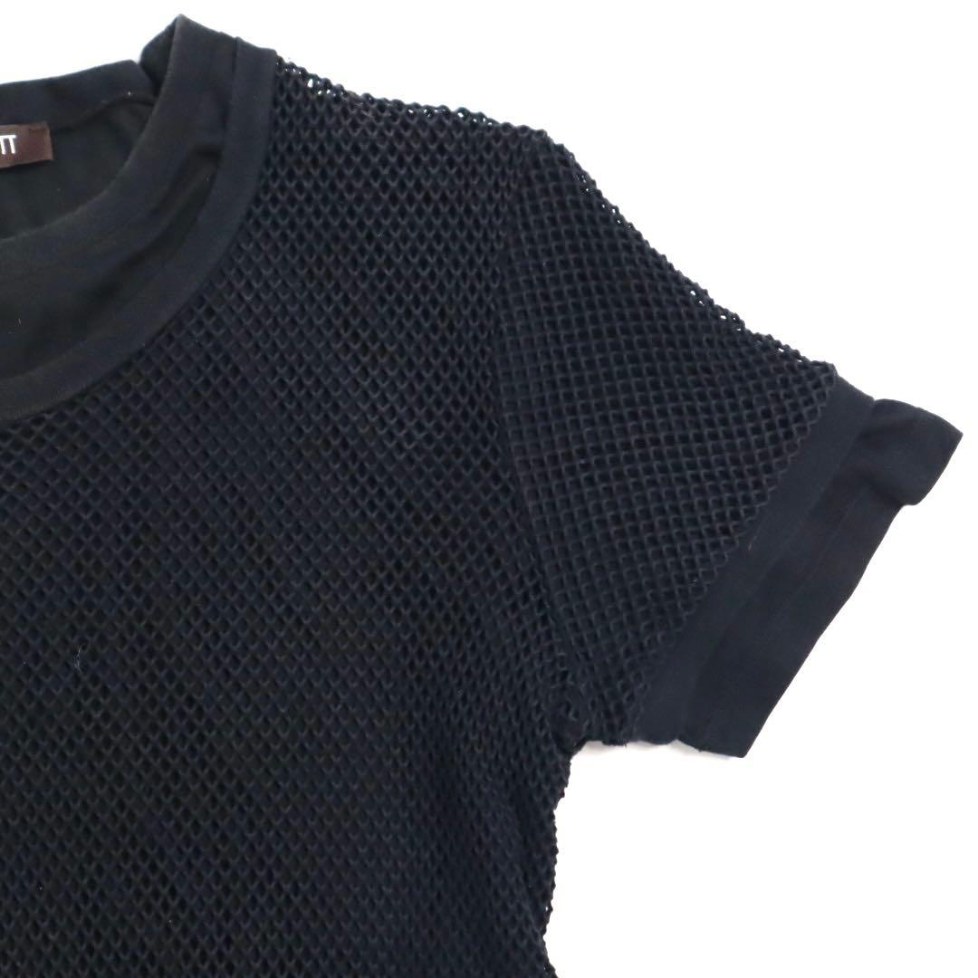 neil barrett archive メッシュレイヤードTシャツ