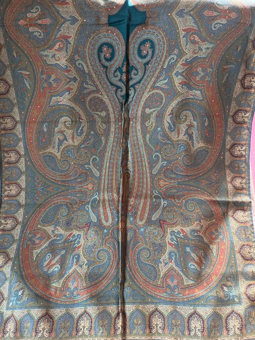 美品★エトロ・ショール　イタリア製