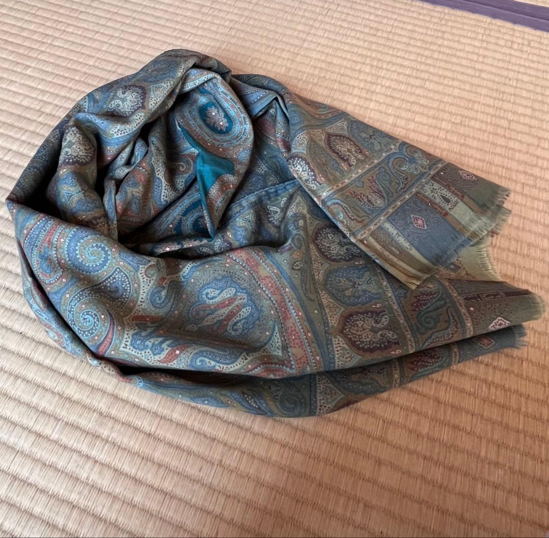 美品★エトロ・ショール　イタリア製