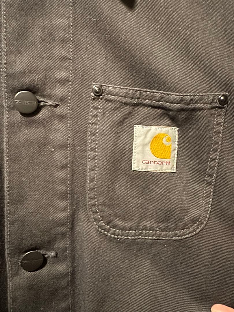 Carhartt ブラックカバーオール