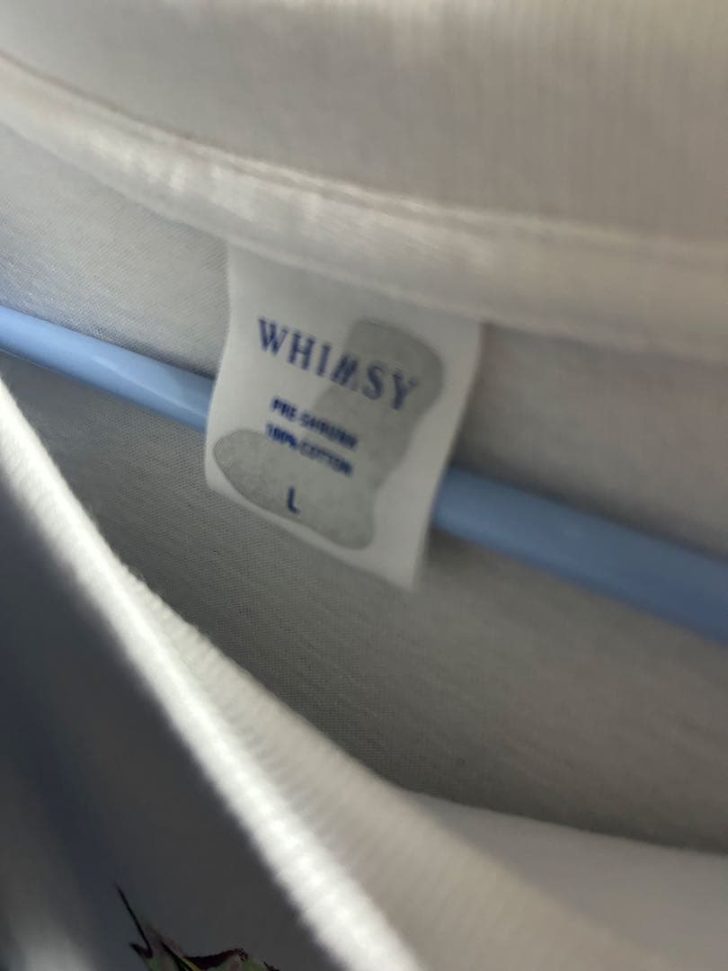 WHIMSY ホワイト Tシャツ Lサイズ