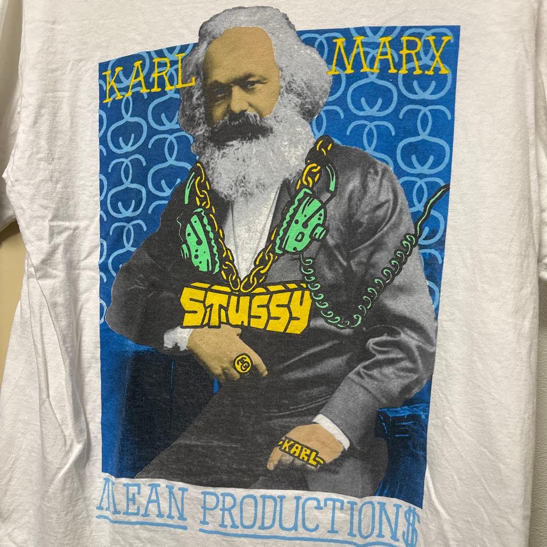 Stüssy カール・マルクス Tシャツ