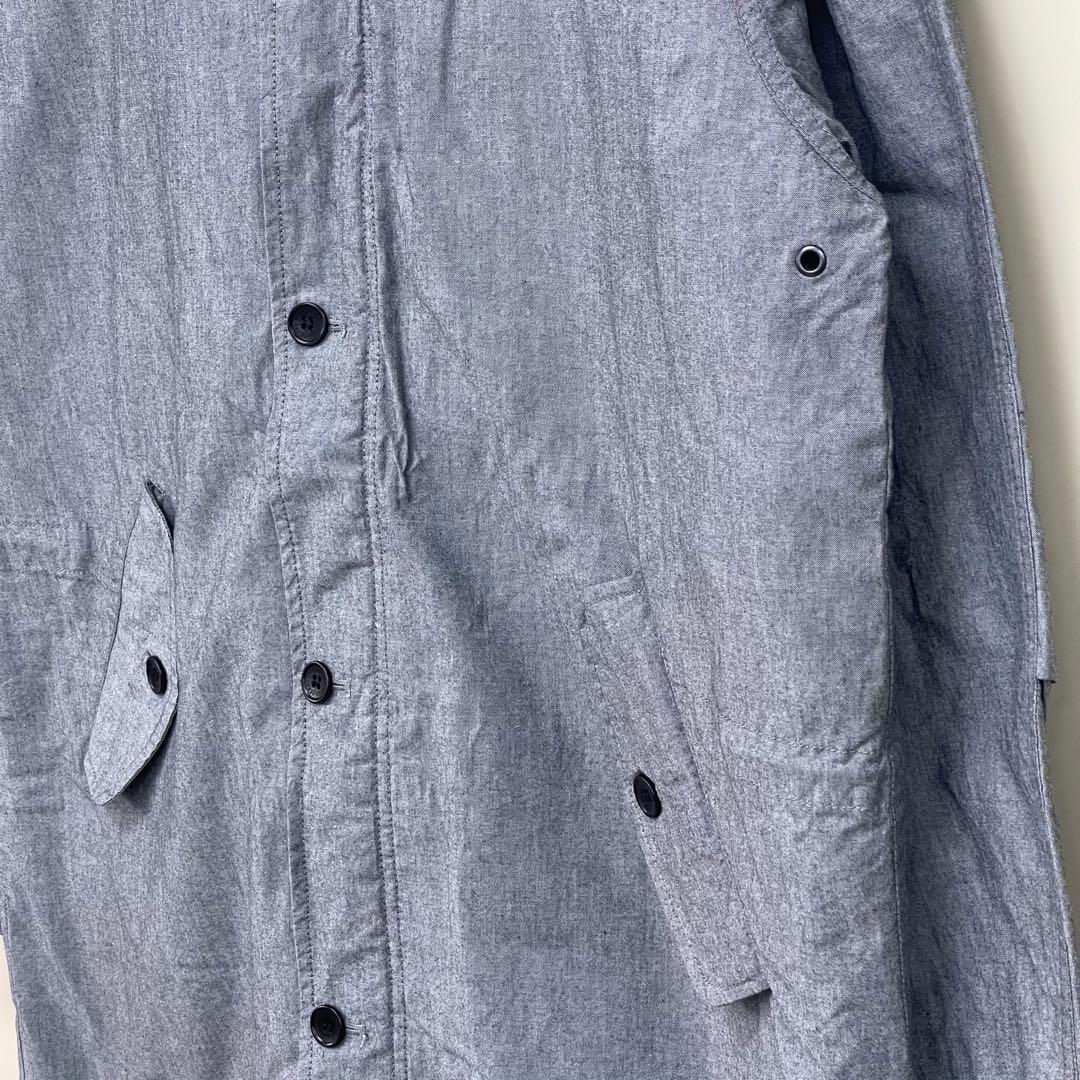 Fred Perry フレッドペリー グレー モッズコート L寸 美品