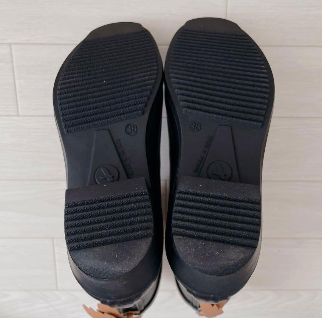 AIGLE エーグル/レインブーツ ミスジュリエット　ブラック38 24cm