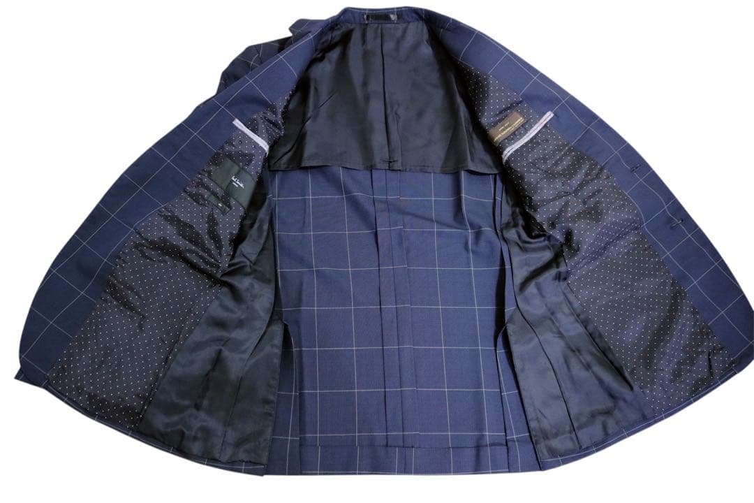 Paul Smith 4点セット　グレンチェックジャケット　シャツ　ネクタイ2本