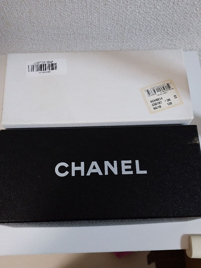 CHANEL シャネル Cocoマーク サングラス 5101 レッド