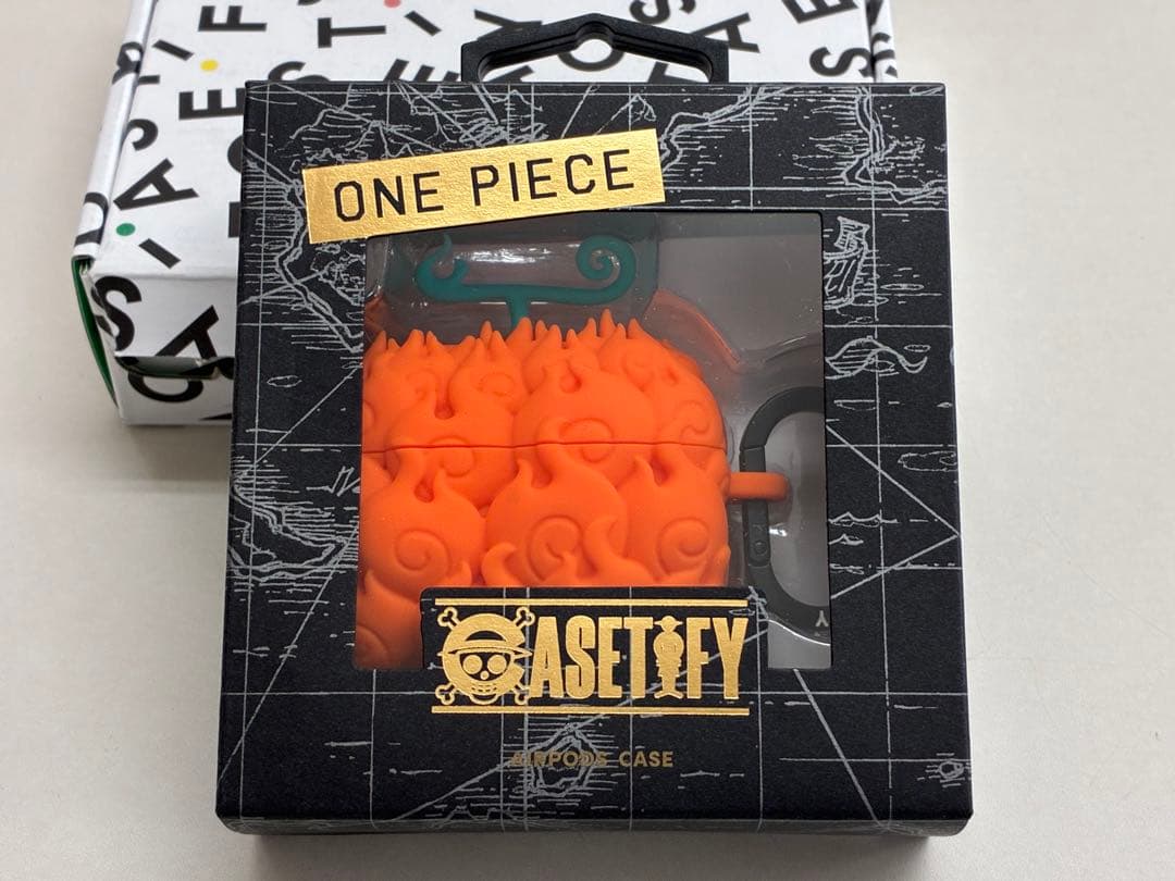 ONE PIECE×CASETiFY メラメラの実AirPodsProケース