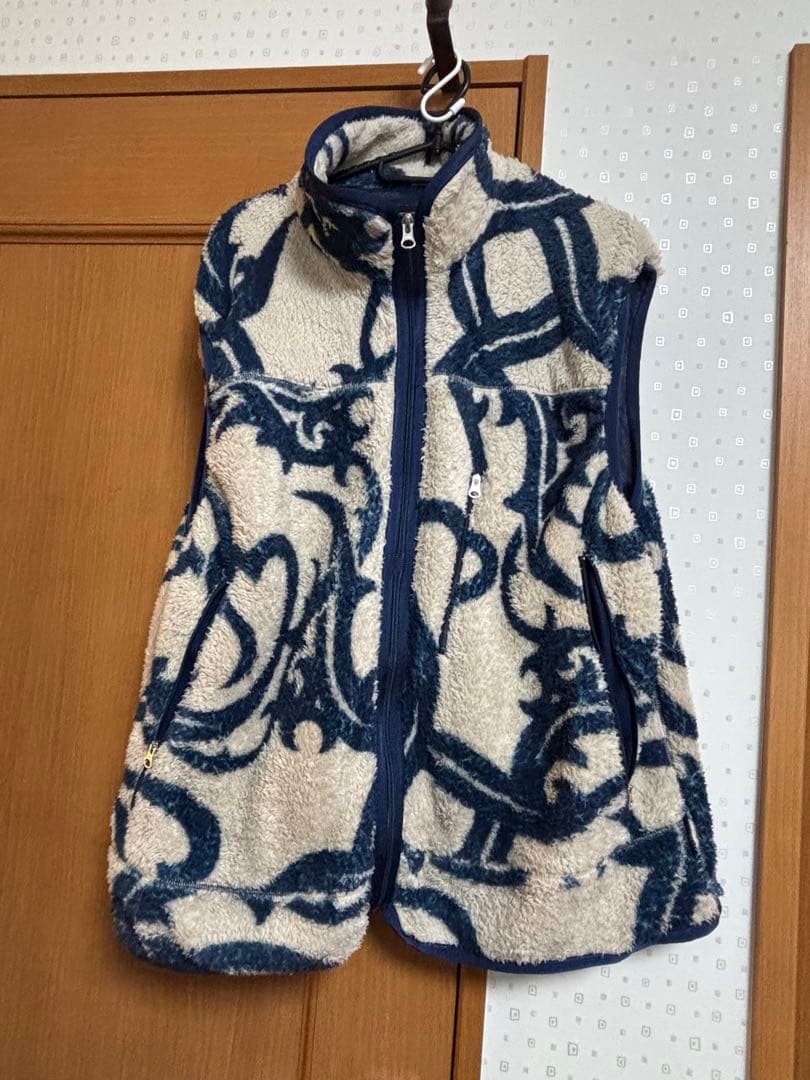 XL 22AW フラグスタフ オリジナル トライバル カモ フリース ベスト
