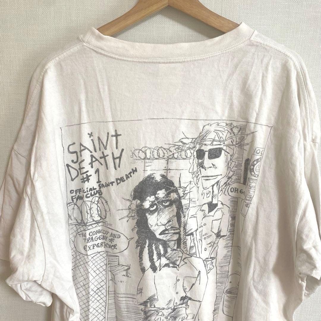 SAINT MICHAEL セントマイケル　バックプリントT