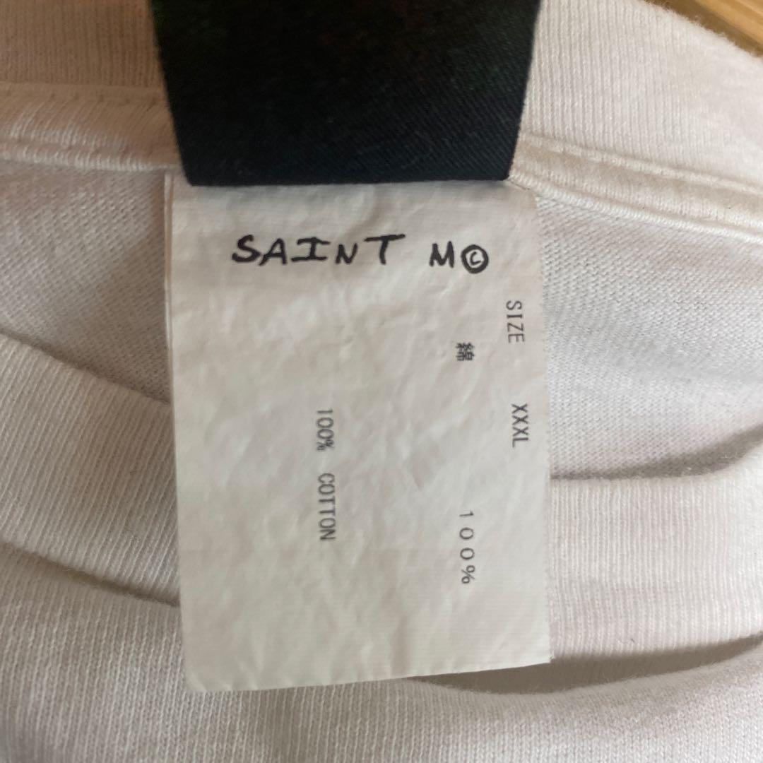 SAINT MICHAEL セントマイケル　バックプリントT
