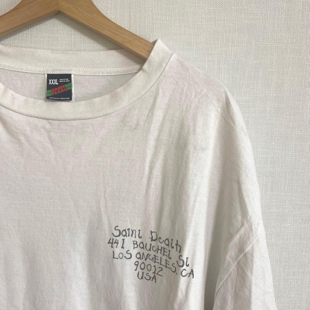 SAINT MICHAEL セントマイケル　バックプリントT