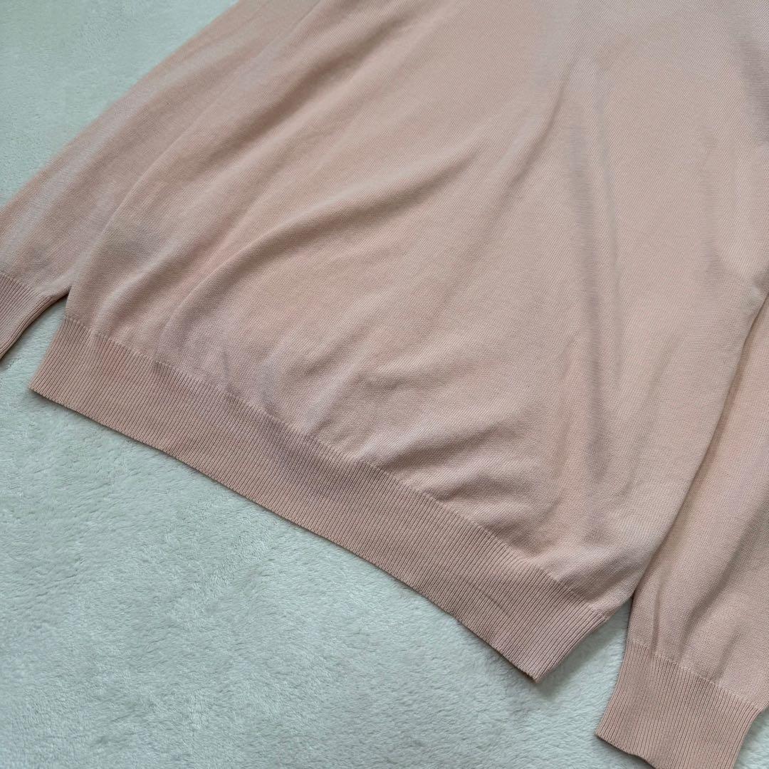 BOTTEGA VENETA コットン 長袖 カーディガン ピンク 36