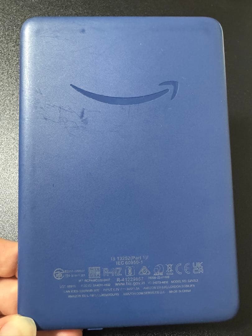 第11世代 kindle(16GB)6インチ 広告なし　デニムブルー