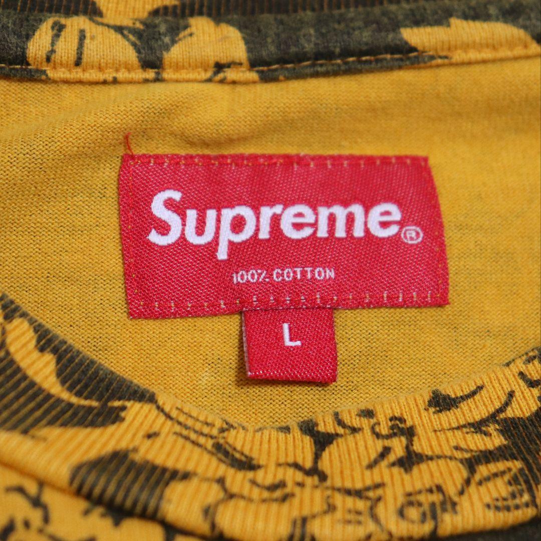 【たろ様】Supreme シュプリーム 総柄 スモールボックスロゴ Tシャツ L