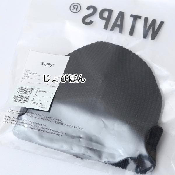 25AW WTAPS GOR BEANIE ACRYLIC BLACK 黒