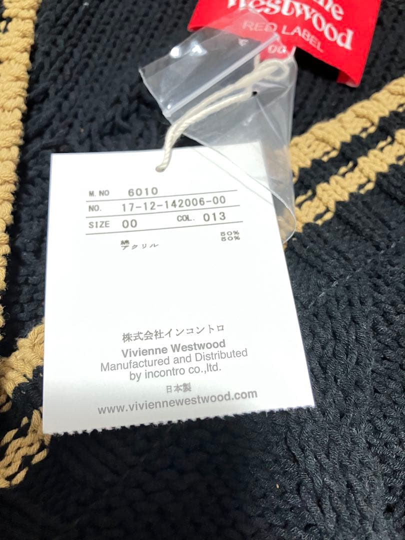 未使用　VivienneWestwood RED LABEL ロングカーディガン