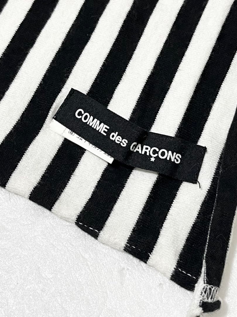COMME des GARCONS コムデギャルソン ストライプ柄 ストール