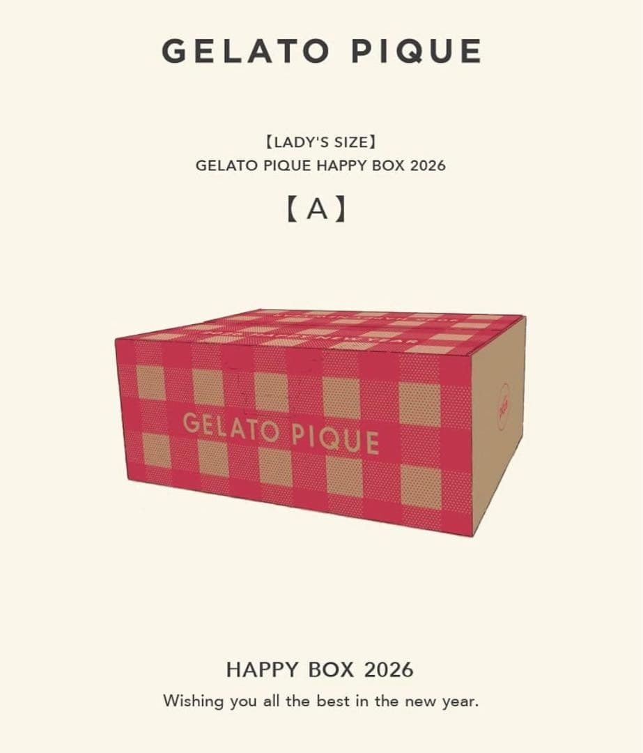 ジェラートピケ レディース 2026福袋　COLOR：A　SIZE：F