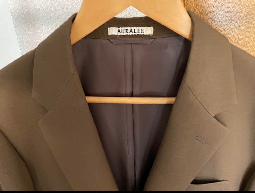 AURALEE オーラリー LIGHT WOOL MAX JACKET 4