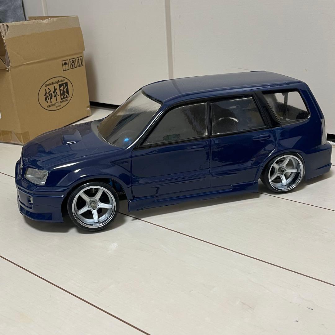 サ*ロ様 【激レア】1/10スバルSGフォレスター塗装済みボディメカシャーシセッ