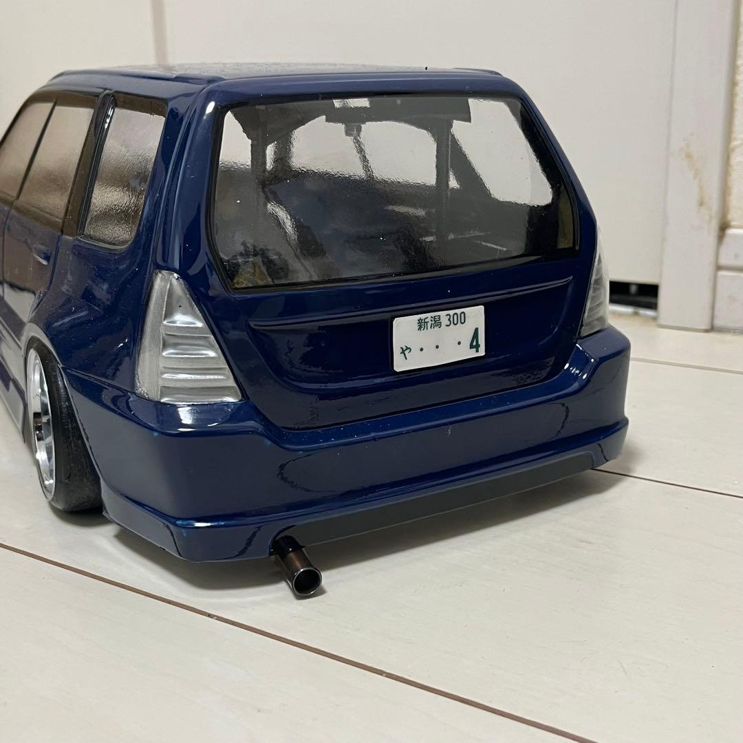 サ*ロ様 【激レア】1/10スバルSGフォレスター塗装済みボディメカシャーシセッ
