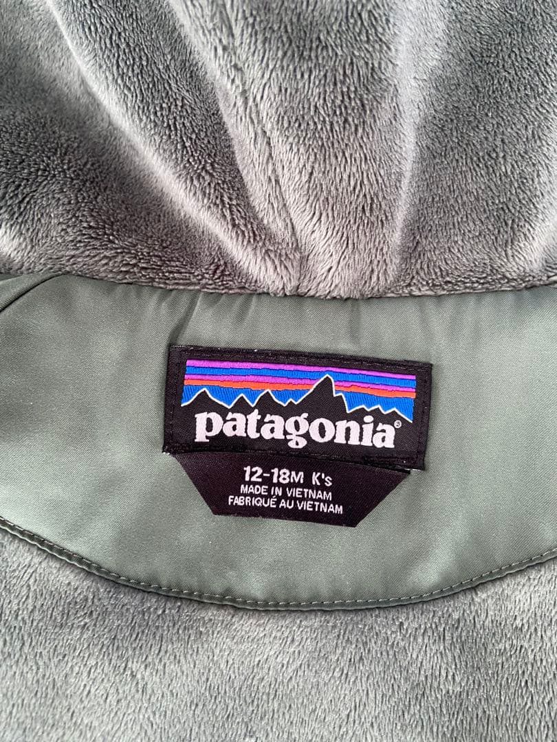 patagonia 12-18M フード付きベビーアウター