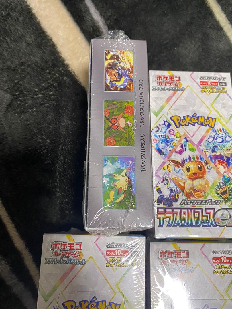 ポケモンカードゲーム　テラスタルフェスex 新品未開封シュリンク付き　18箱