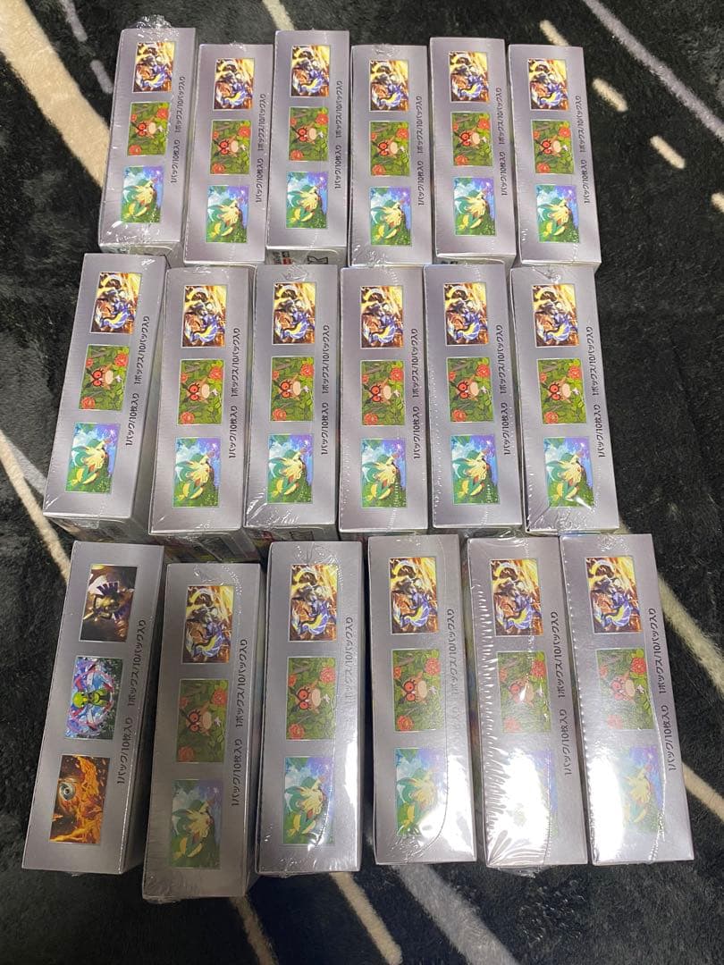 ポケモンカードゲーム　テラスタルフェスex 新品未開封シュリンク付き　18箱