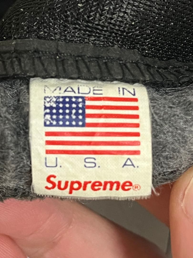 【美品】supreme キャンプキャップ ブラック