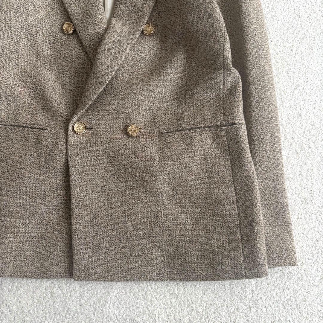 IENA LA BOUCLE 杢ツイード テーラードジャケット　36