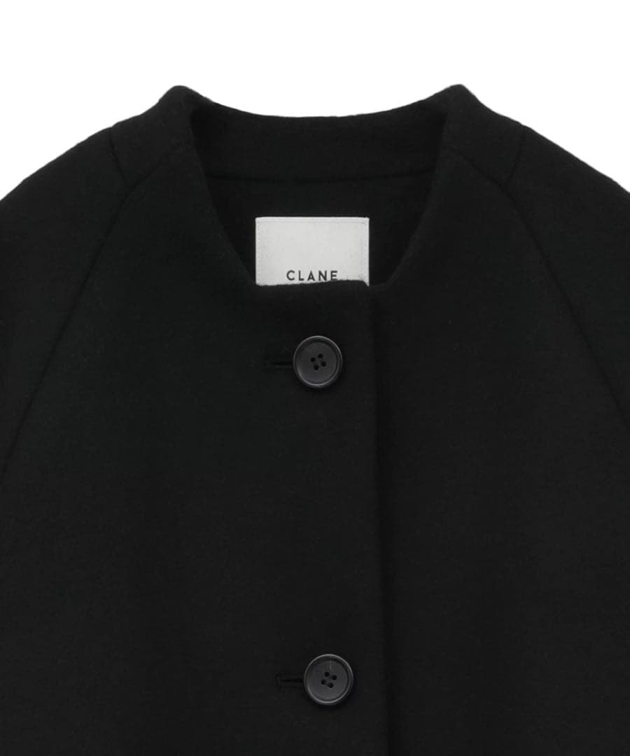 未使用【新品タグ付き】写真有！CLANE ブラックロングコート