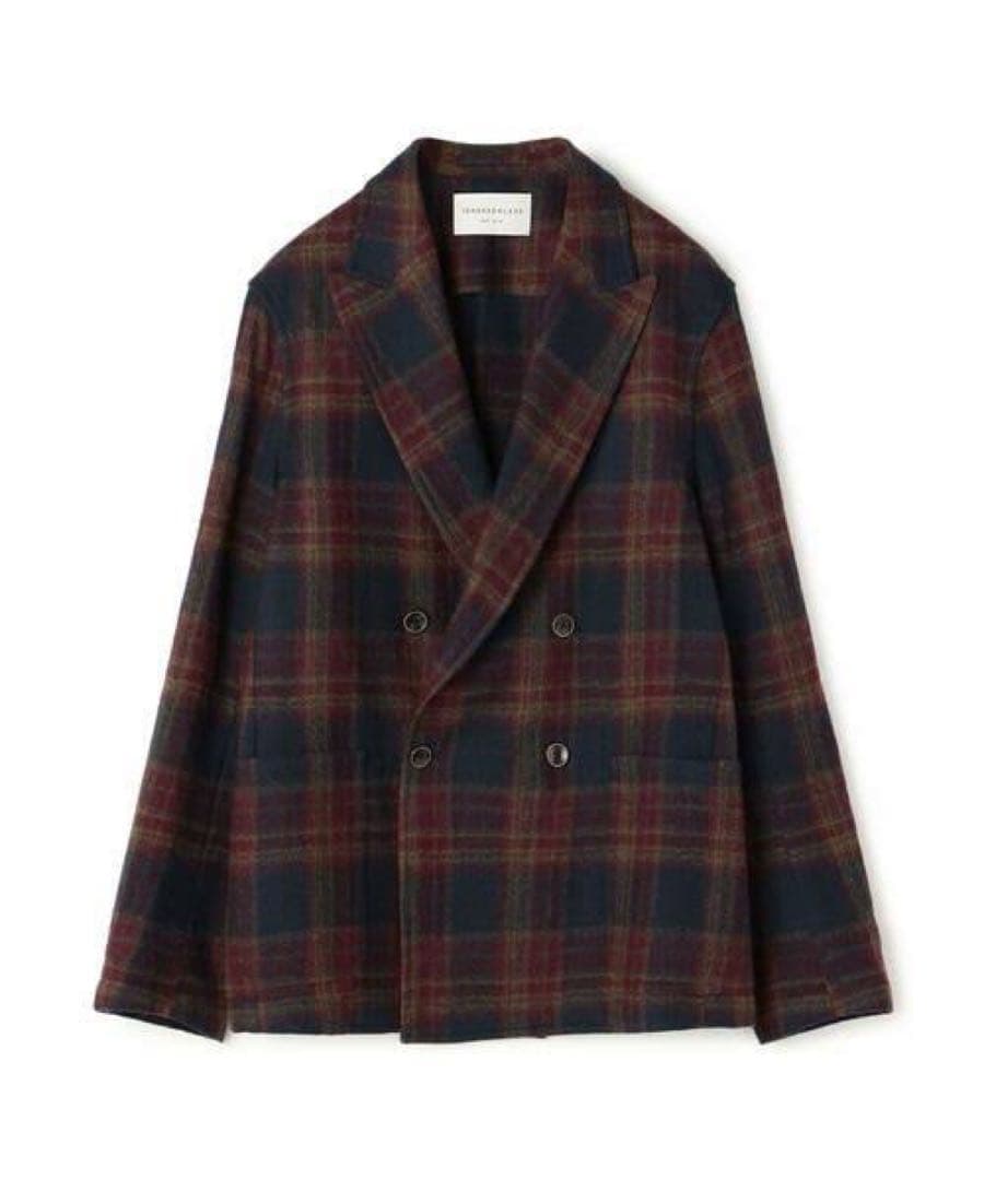 トゥモローランド 23AW 伊製ガーゼウールダブルブレスト4Bジャケット クルニ