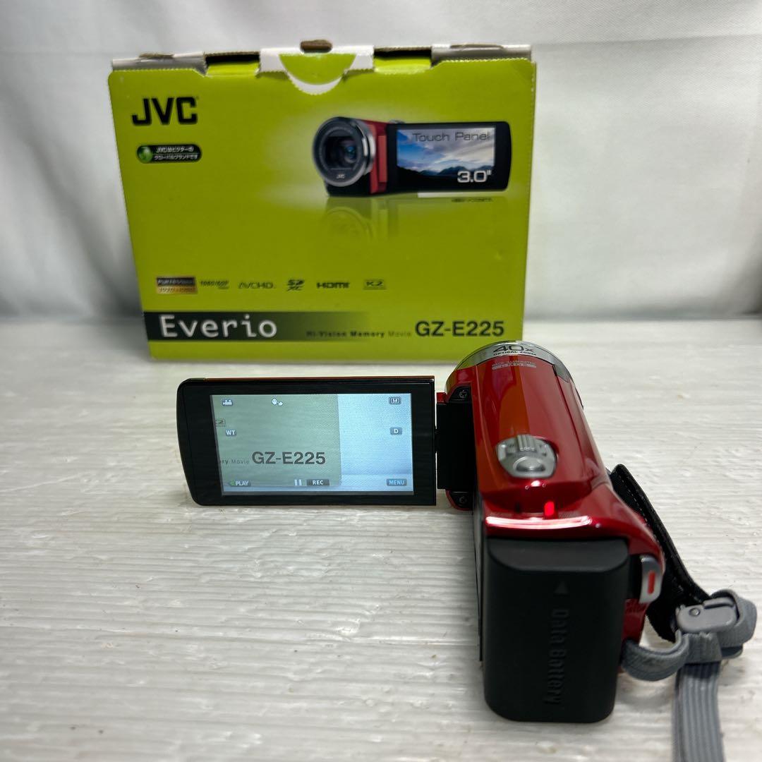 JVC Everio GZ-E225 フルハイビジョン ビデオカメラ 完品
