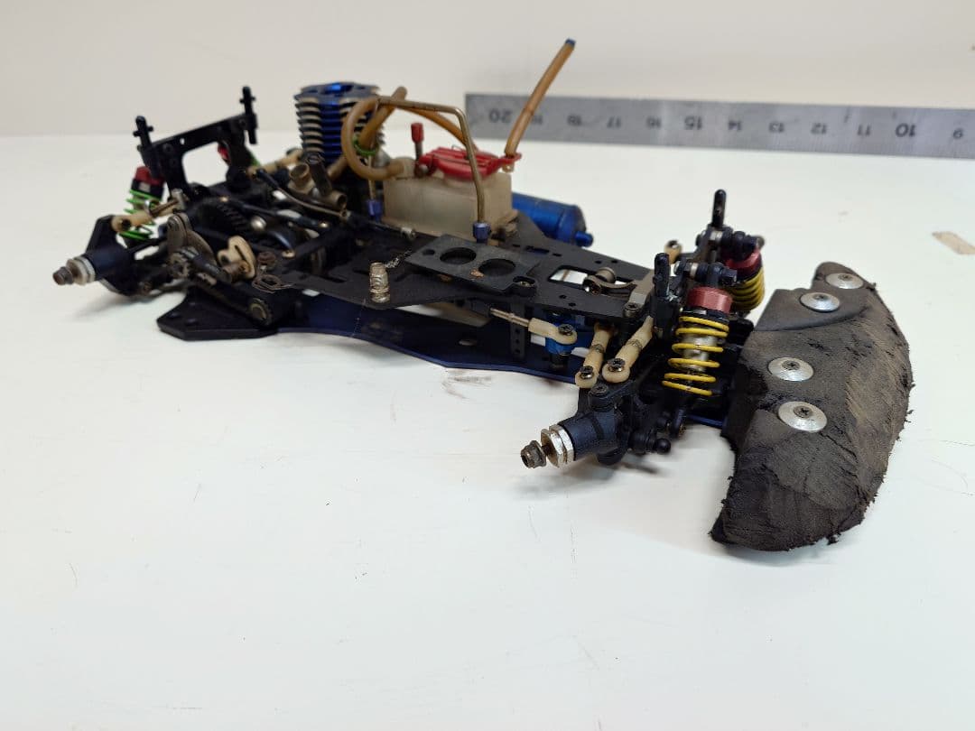 タ*ル様 TEAM KYOSHO ホビーラジコン アルミシャーシ