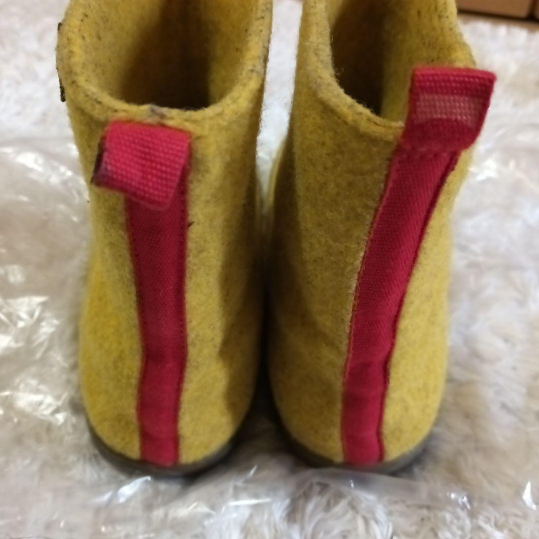CAMPER カンペールウールブーツ　WABI イエロー　ゴアテックス　ワビ