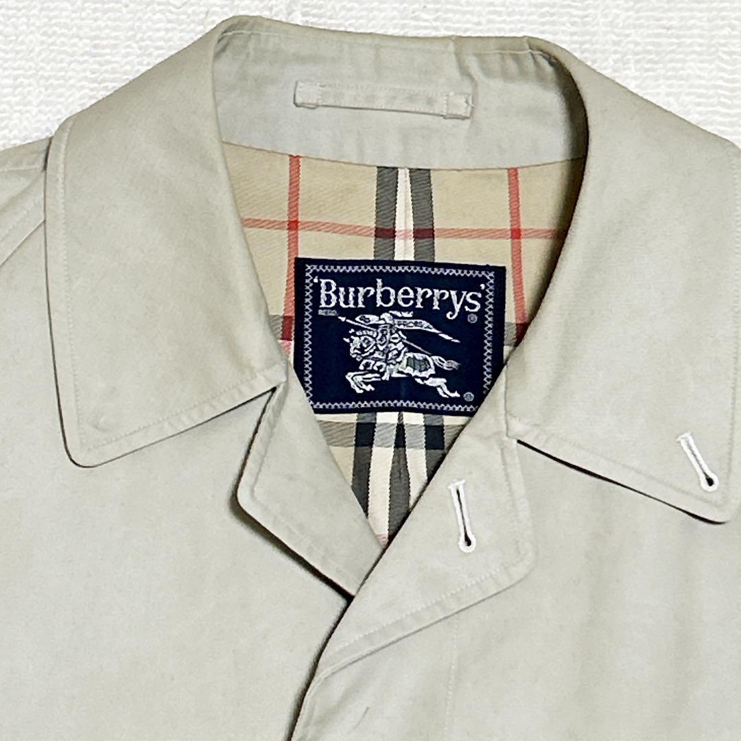BURBERRYS バーバリー　ステンカラーコート　裏地ノバチェック