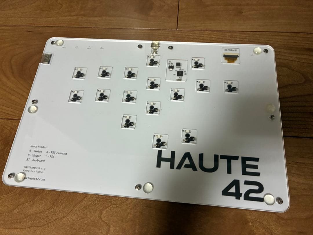 レバーレス アケコン COSMOX Haute42 Haute Pad T16