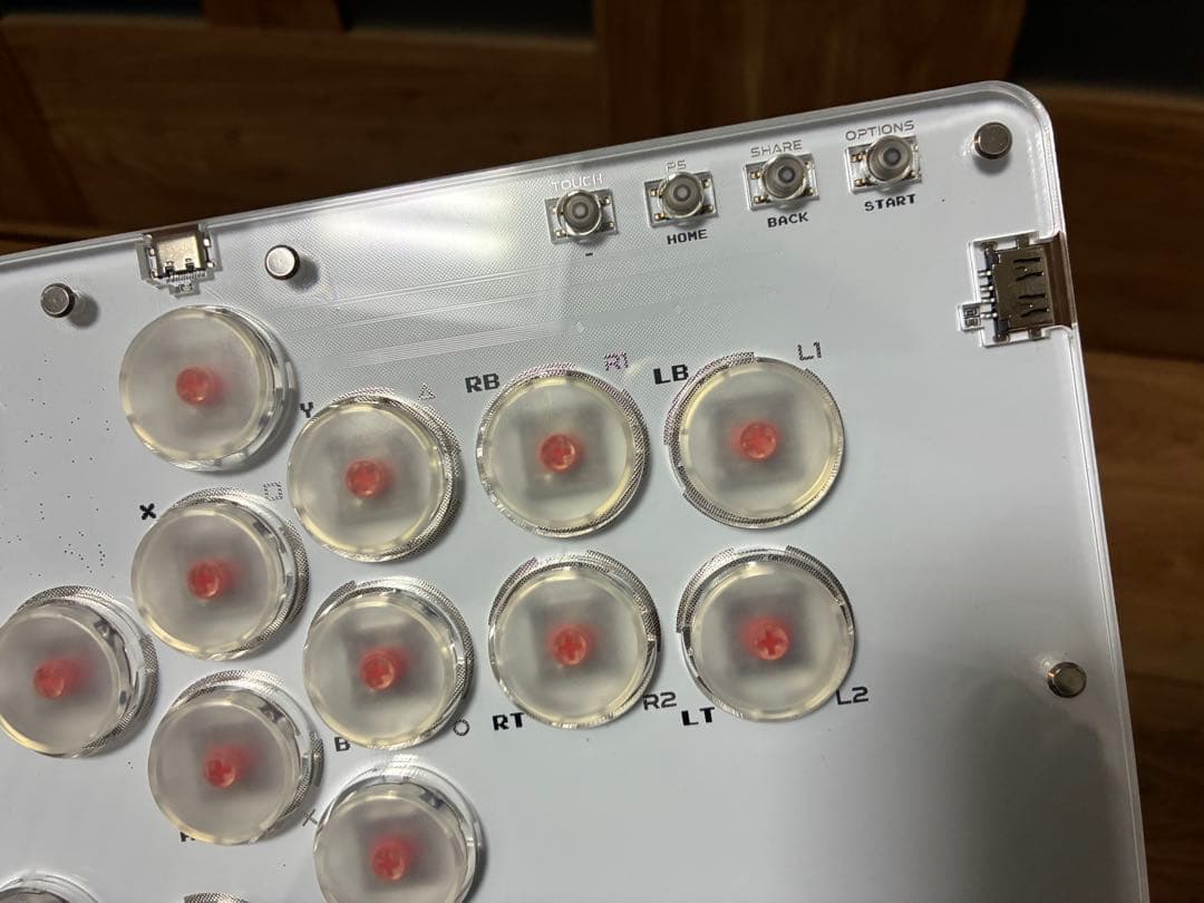 レバーレス アケコン COSMOX Haute42 Haute Pad T16