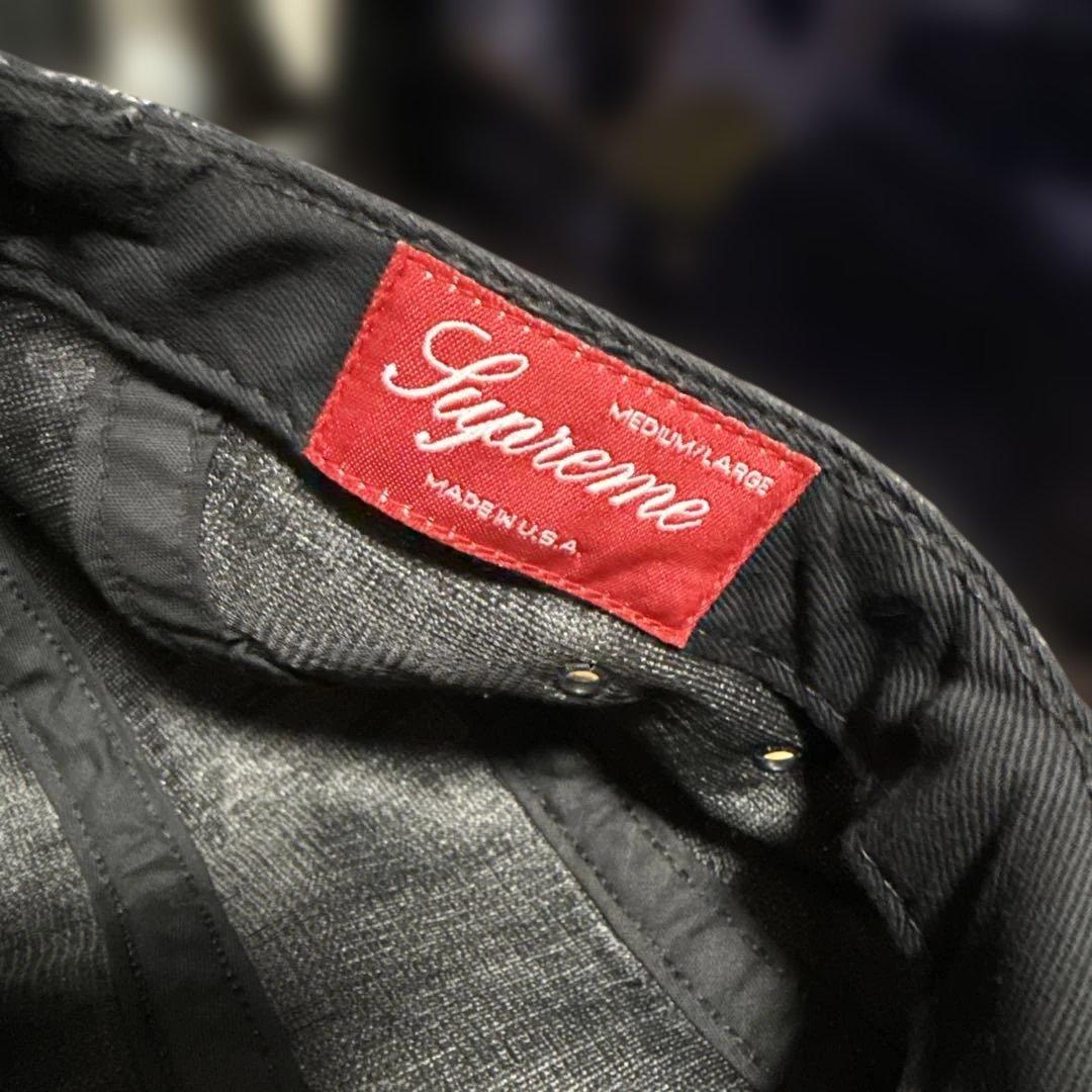 初*ん様 Supreme キャップ グレー