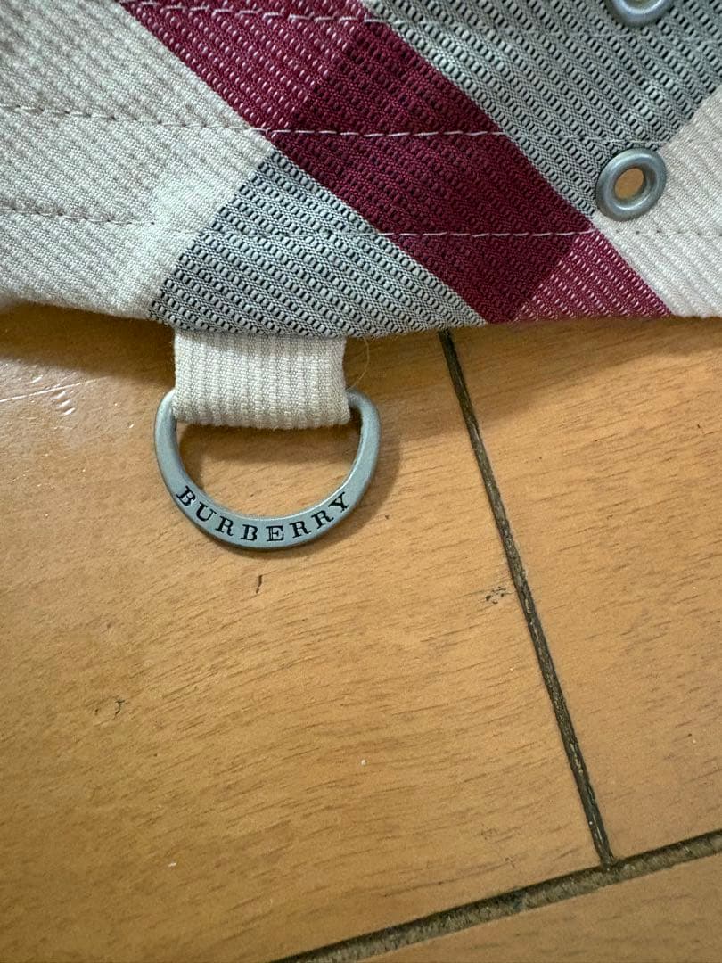 Burberryノースリーブワンピース13号LLサイズ