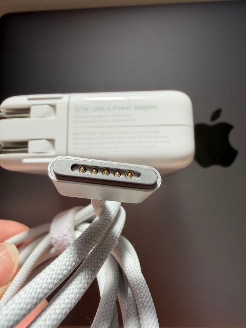 Apple純正 MagSafe 3ケーブル67W充電アダプタ A2518