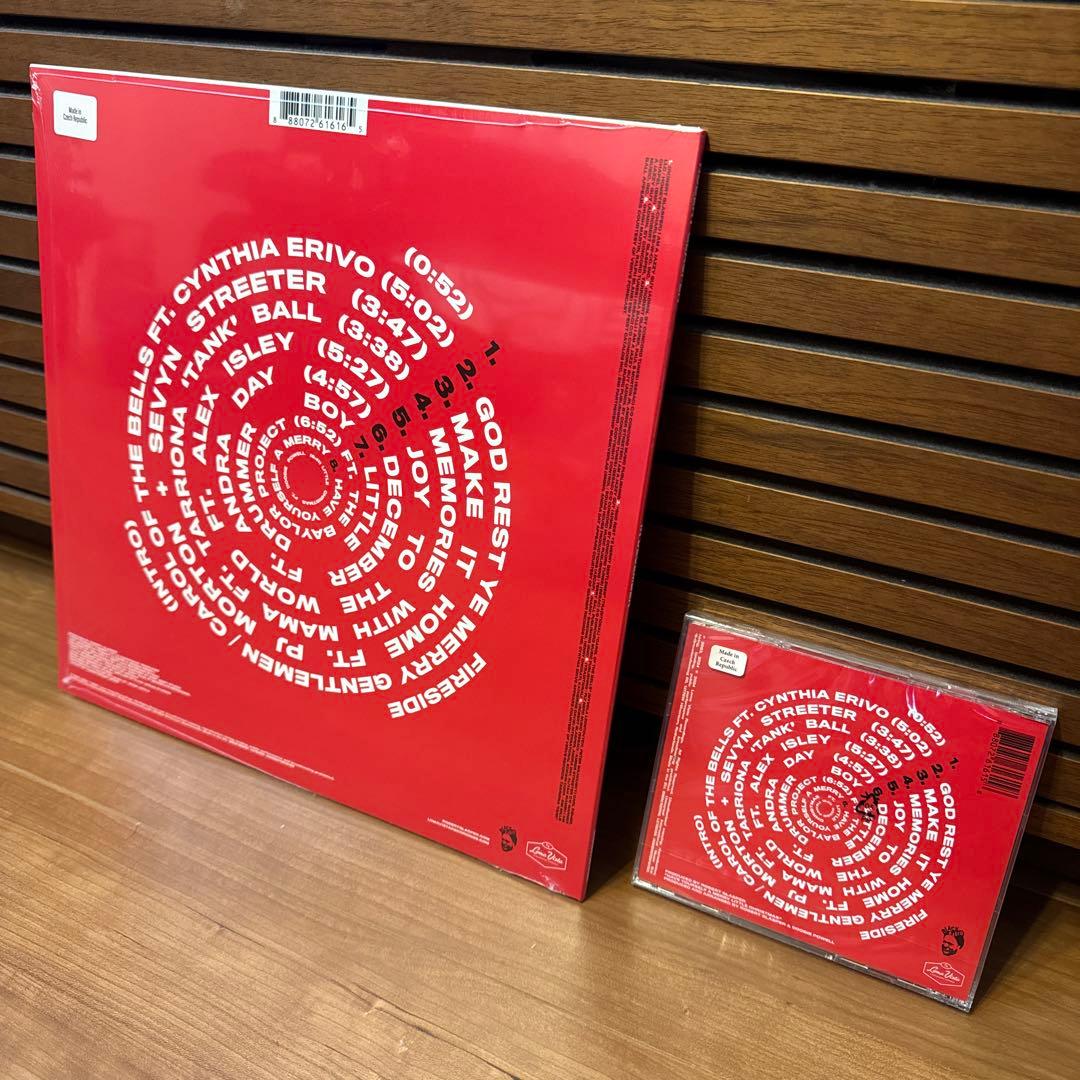 ROBERT GLASPER IN DECEMBER レコードとCDのセット