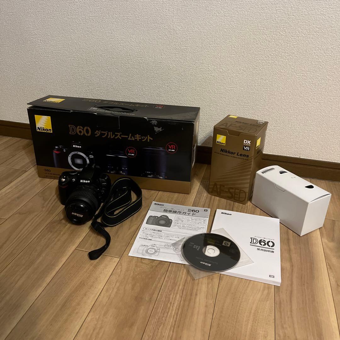 Nikon D60 Wズームキット