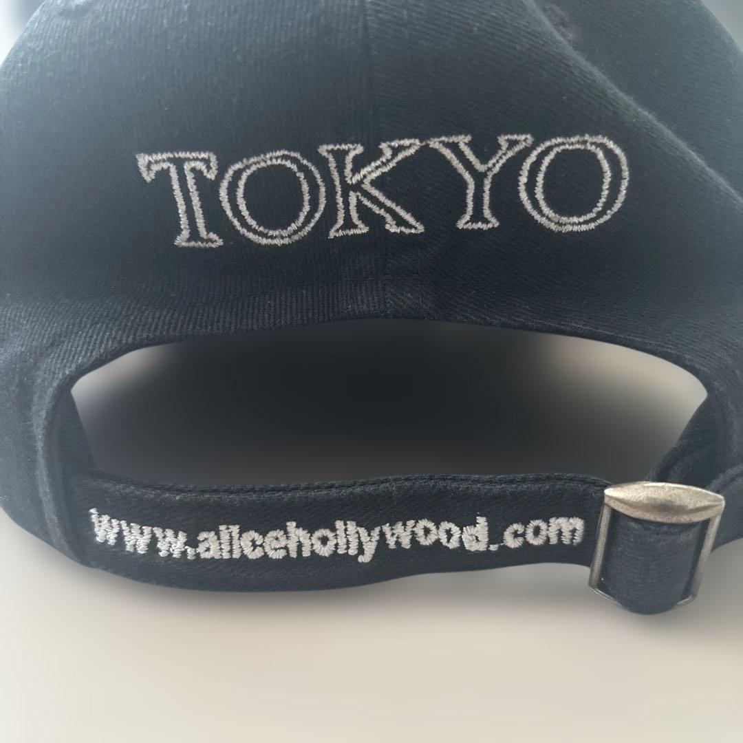 ALICE HOLLYWOOD 黒 キャップ