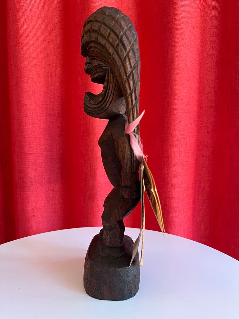 ヴィンテージ　TIKI 戦いの神様　クー　ハワイ　シリアルナンバー付き　希少