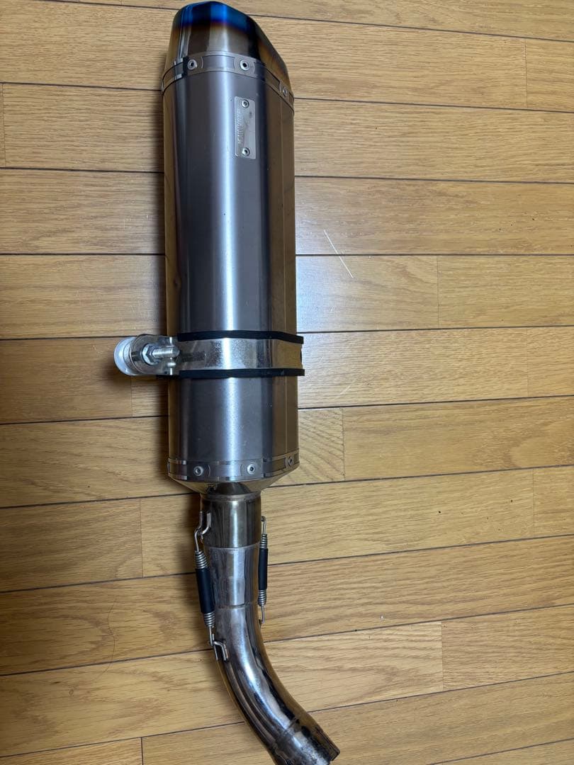 SV650 W'RS リアルエキゾースト マフラー ダブルアールズ スリップオン