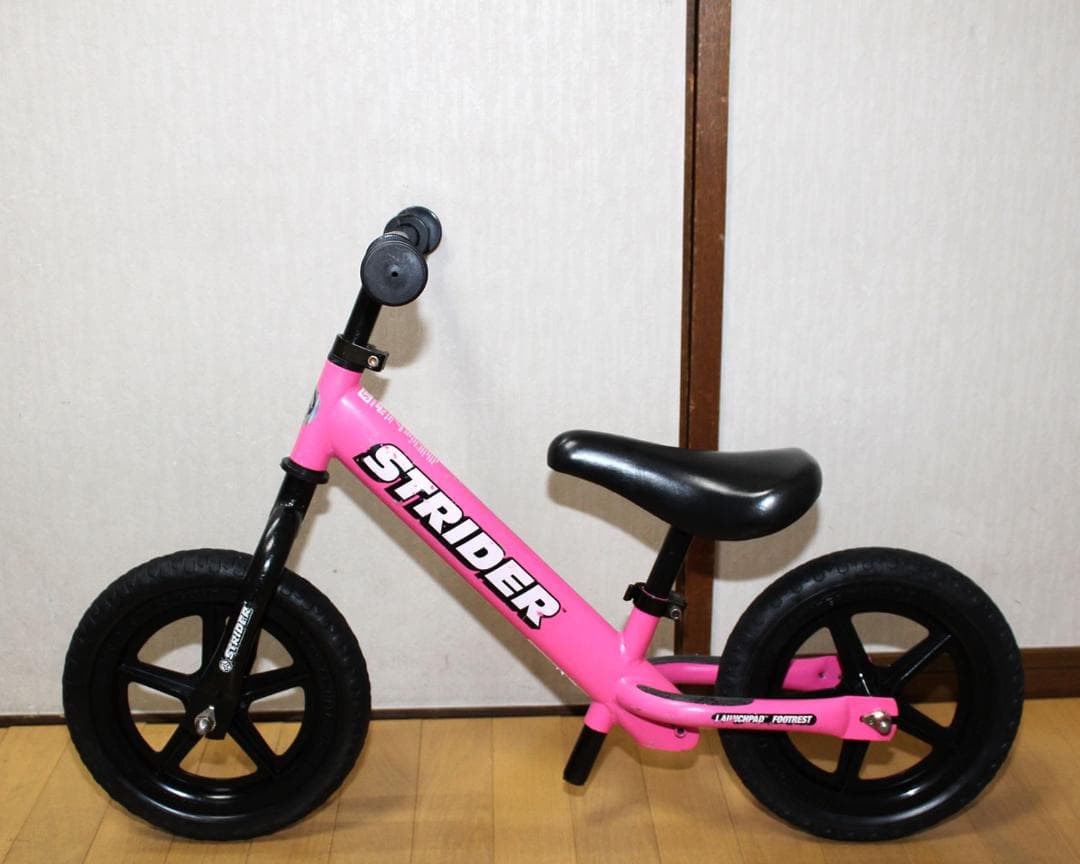 STRIDER ストライダー ST-J4 バランスバイク◆12インチ◆ピンク