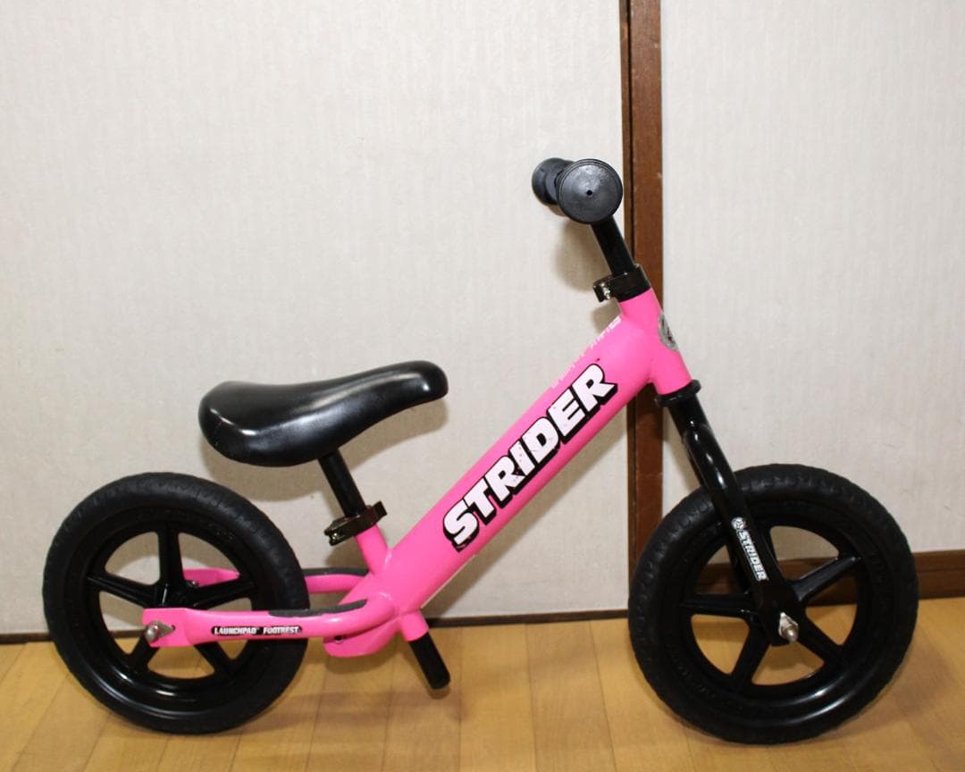 STRIDER ストライダー ST-J4 バランスバイク◆12インチ◆ピンク